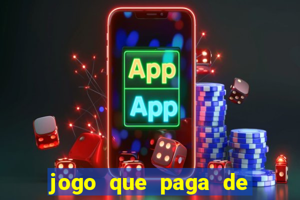 jogo que paga de verdade no pix